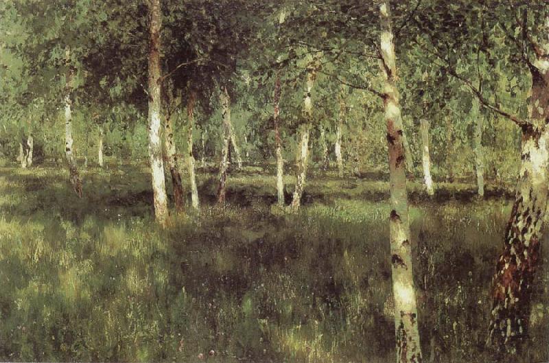 Birch Plantation, Isaac Levitan